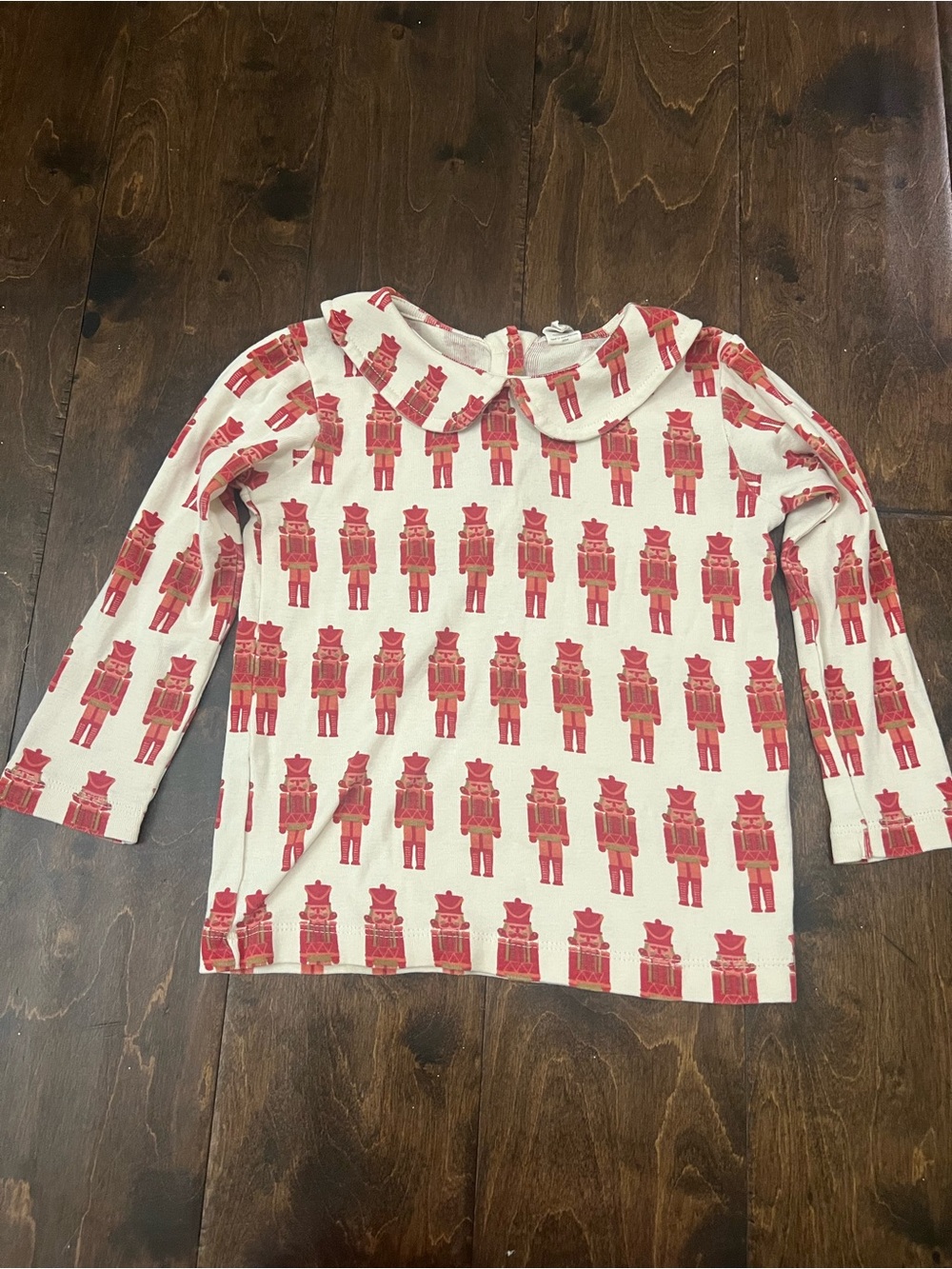 Kate Quinn nutcracker Peter Pan collar shirt
